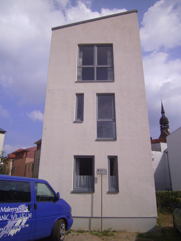 Altstadt Ferienwohnung Stralsund Mit Parkplatz ภายนอก รูปภาพ